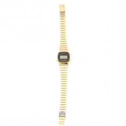Casio Dames LA670WEGA Digital Horloge Goud/Zwart 1 Maat
