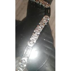 Rolex ketting en armband 75cm 9mm breed versace