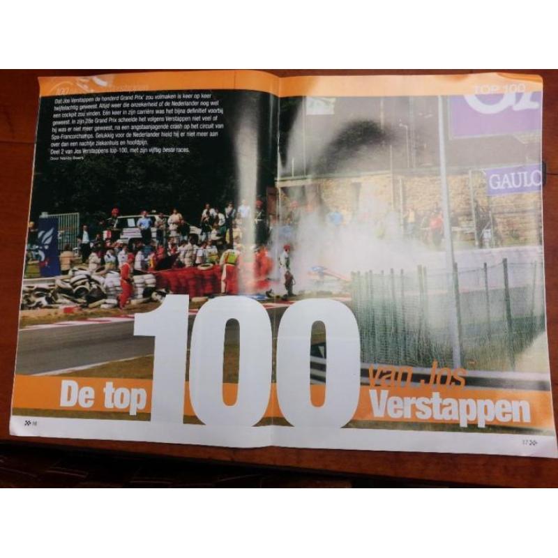 jaarboek formule 1 2002 plus specials Jos Verstappen