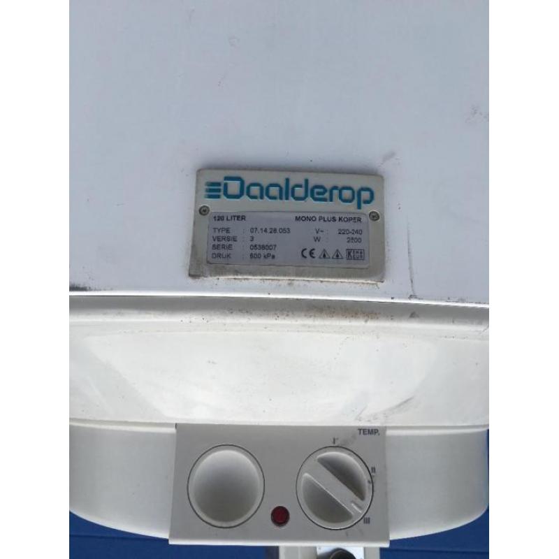 Daalderop boiler 120 liter