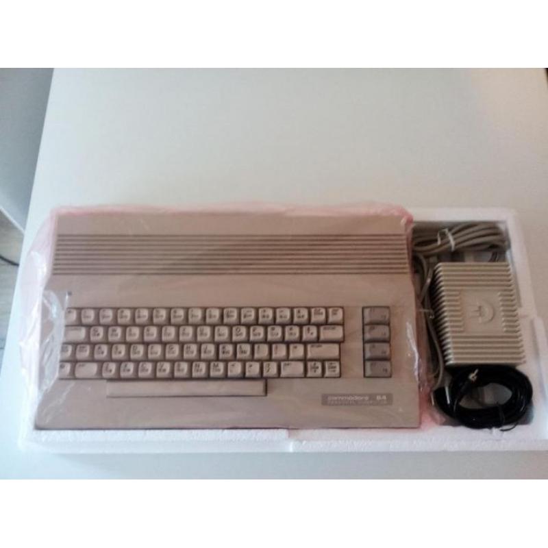 Commodore 64 nieuw in de doos, nooit gebruikt!
