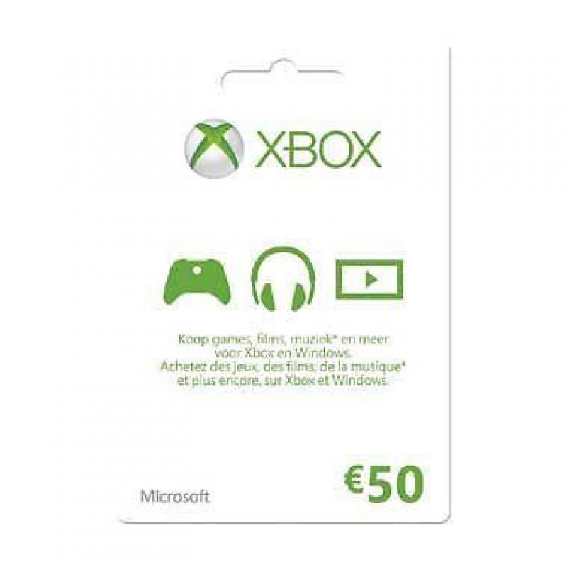 Xbox Live Gift Card €50 - NL
