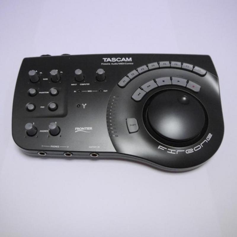 Tascam FireOne Firewire Audio/MIDI/Control | Compleet in doo