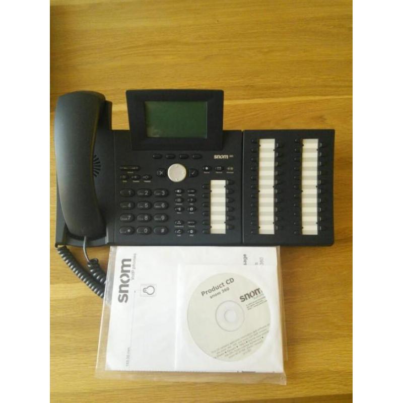 snom 360 VoIP Phone inclusief Expansion Module V2.0