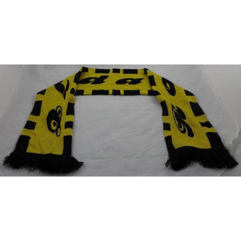 RODA JC KERKRADE Sjaal zwart geel 140cm scarve