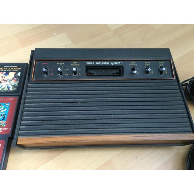 Atari 2600 "Woody 6 switches" AV Mod 14 Games
