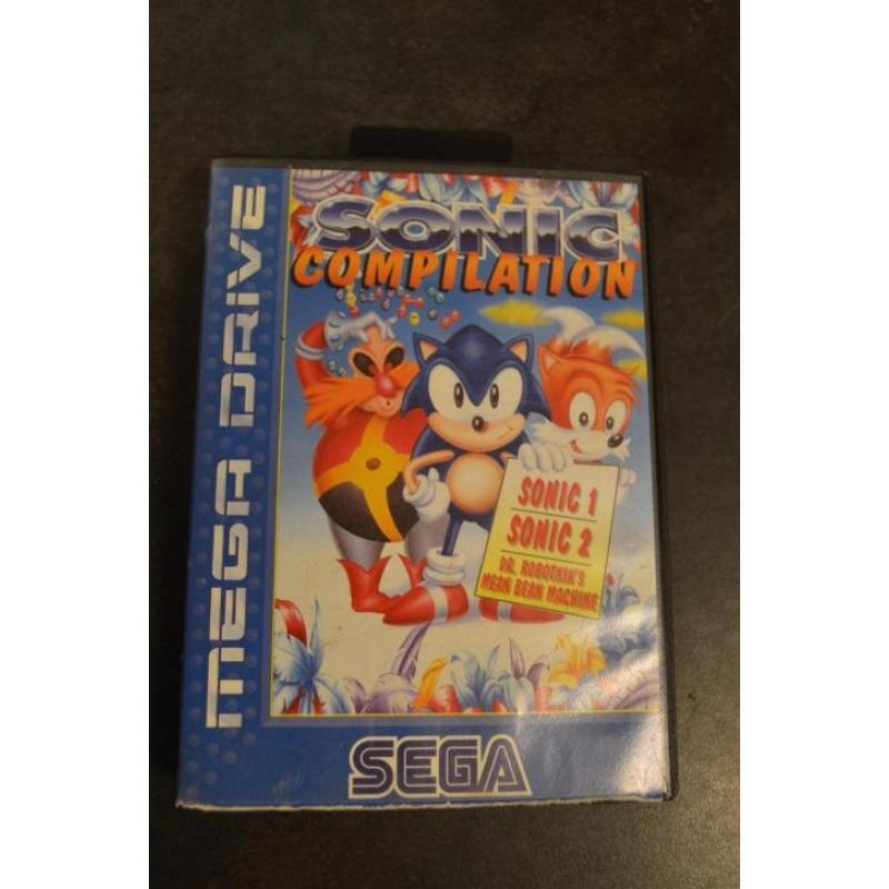 Sega mega drive Sonic compilation