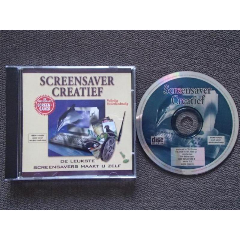 CD rom Screensaver Creatief
