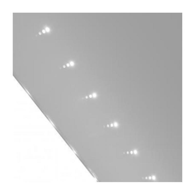 Badkamerspiegel met LED verlichting 100 x 60 cm