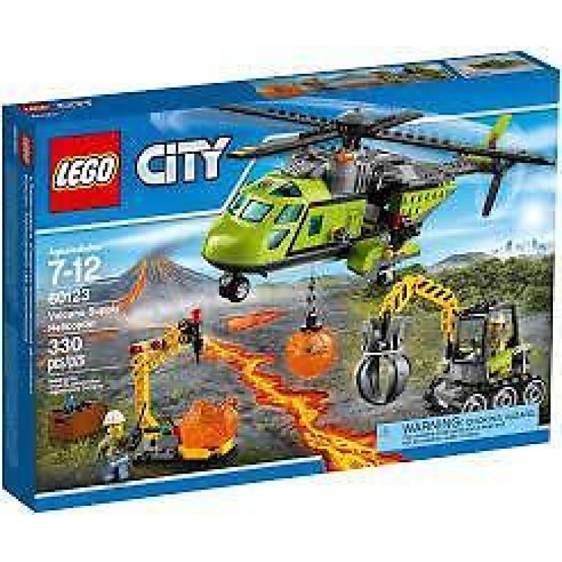 Lego 60123 Vulkaan bevoorrading