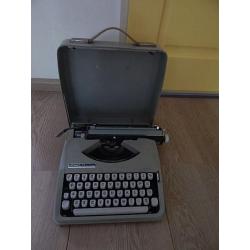 Retro Typemachine Hermes - vintage schrijfmachine