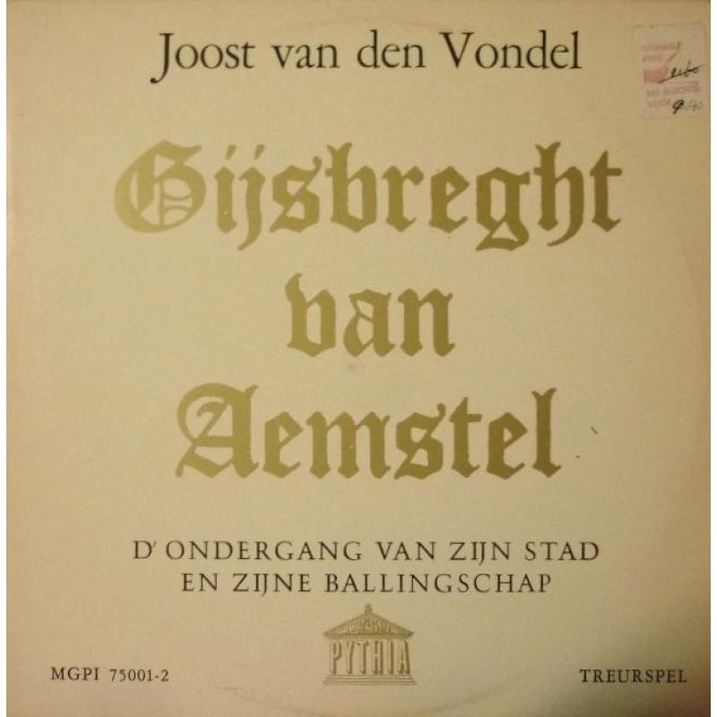 Joost van den Vondel Gijsbrecht van Aemstel | 2 lp