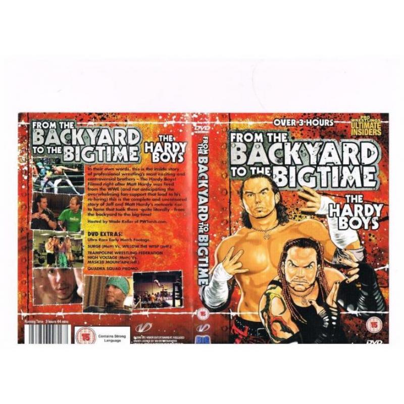 WWE/WWF nieuw dvd From The Backyard 3uur
