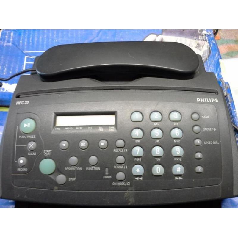 fax philips hfc 22