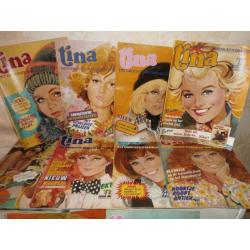 Vintage Tina's (10x) meisjes strip/tijdschriftjes 1977/1979