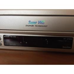 JVC HR-S7600 VHS met Time Base Correction (uniek!)