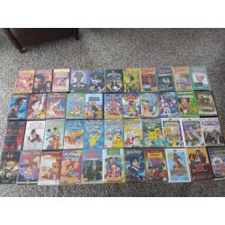 Collectie Videobanden (o.a. Disney en Pokémon)