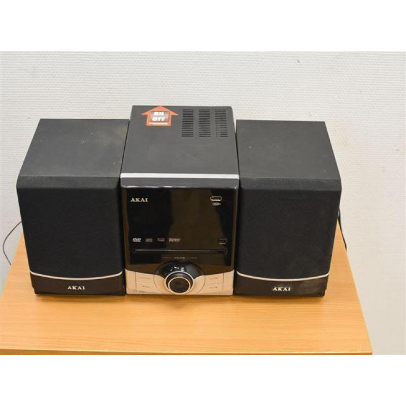 AKAI microset stereo met boxen AMD05 met USB 69355