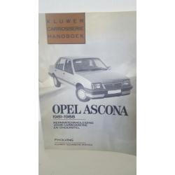 Opel Ascona carrosserie handboek, kluwer