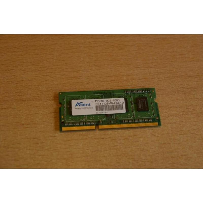 1GB DDR3 1066mhz laptop / NAS geheugen 204 pins