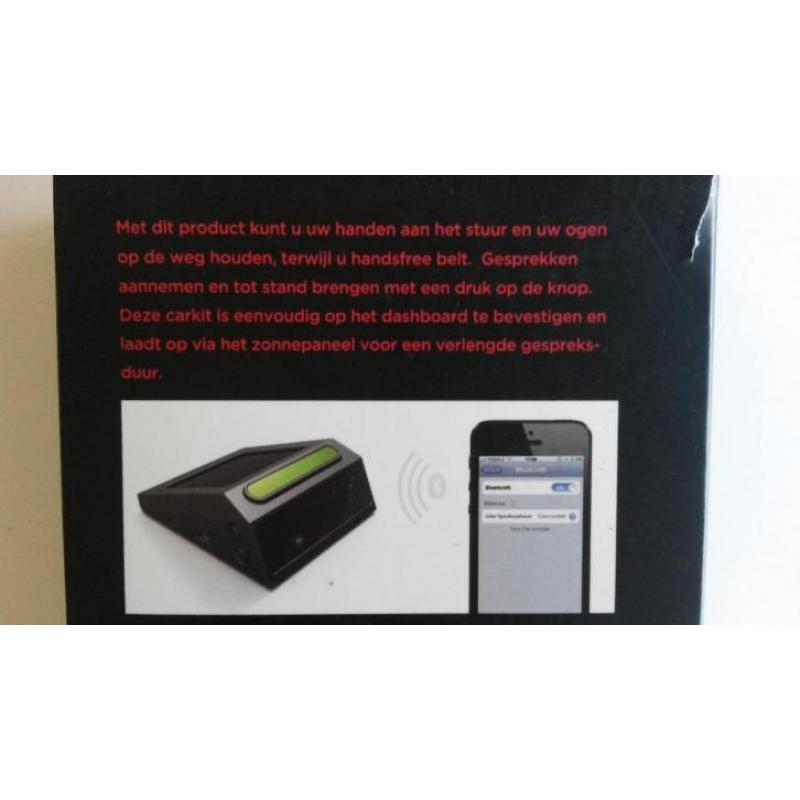 Te Koop: Aangeboden Grixx solar Bluetooth carkit 2x