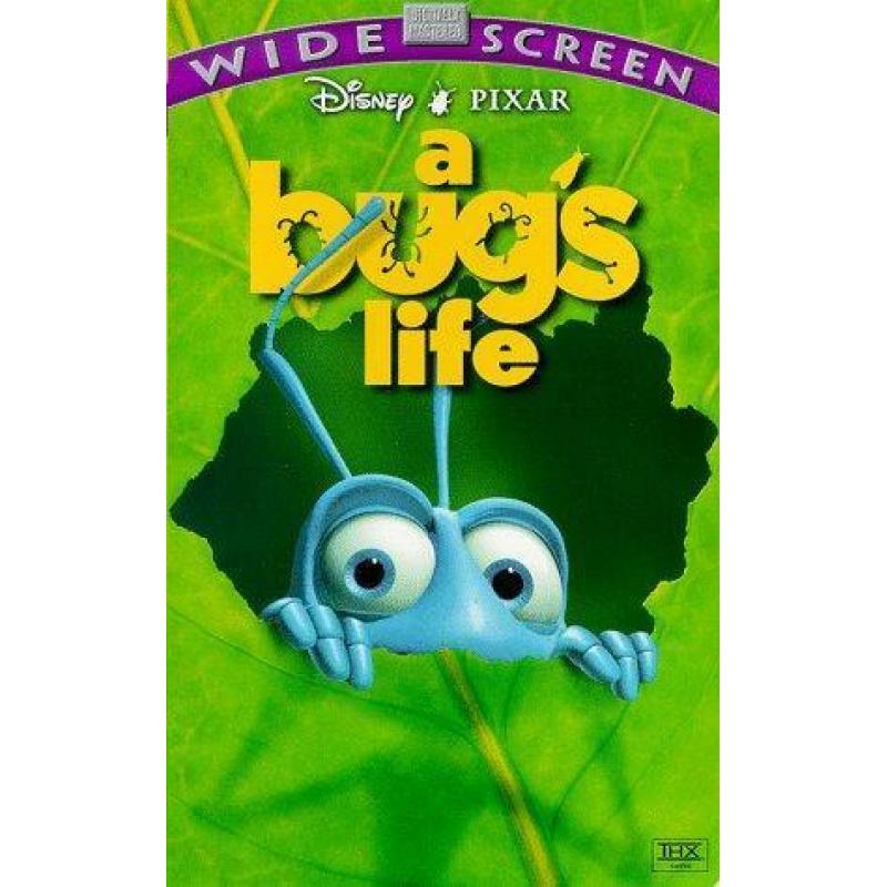 vhs disney bugs life