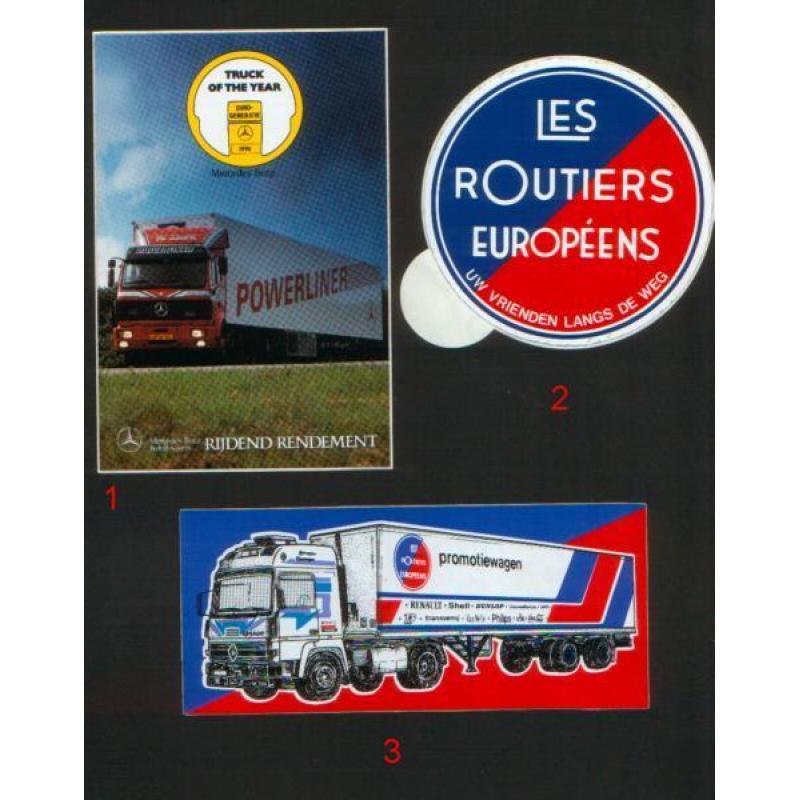 Truck / Vrachtwagen auto stickers