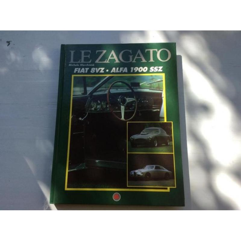 Le Zagato boek Fiat 8V Alfa 1900 SSZ