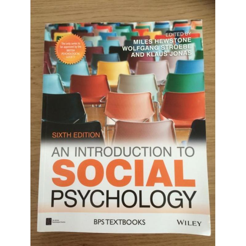 An introduction to social psychology
