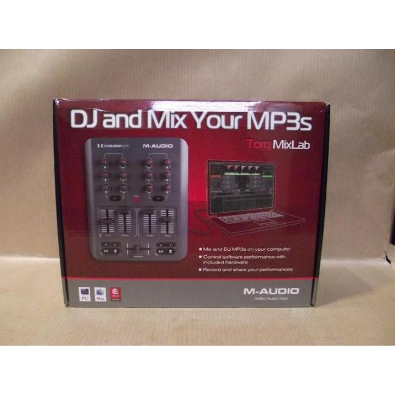 M-Audio Torq MixLab digital DJ systeem