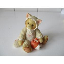 cherished teddies- tabitha you re the cat s meow 1996