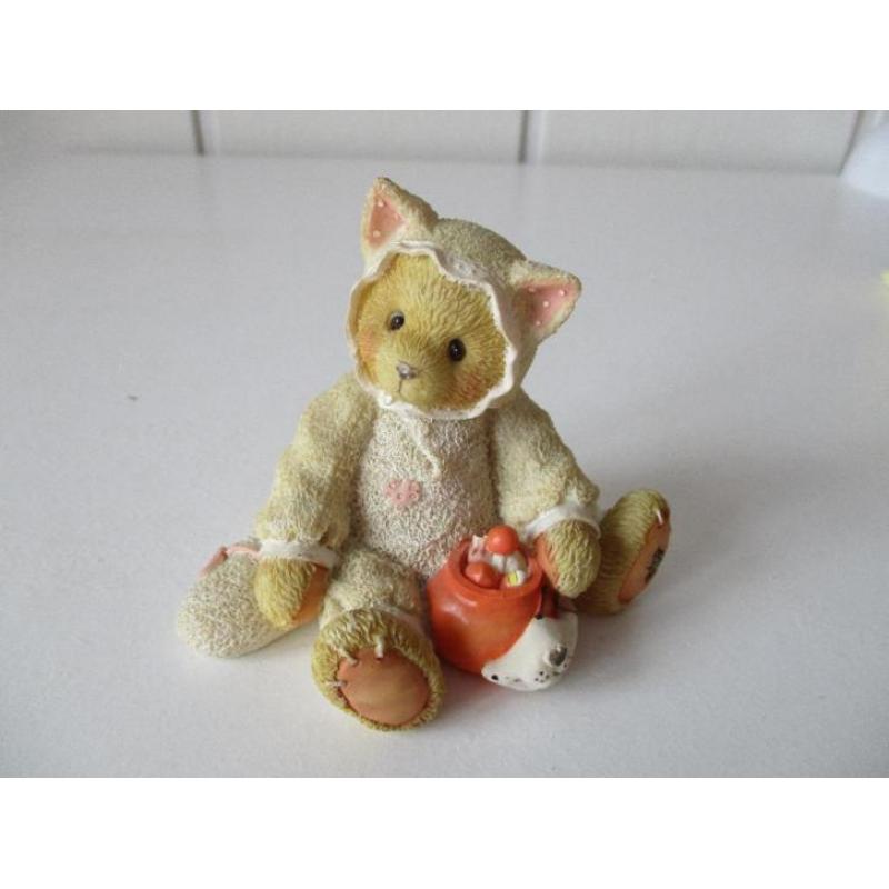 cherished teddies- tabitha you re the cat s meow 1996