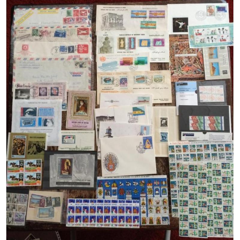 Postzegelcollectie diversen