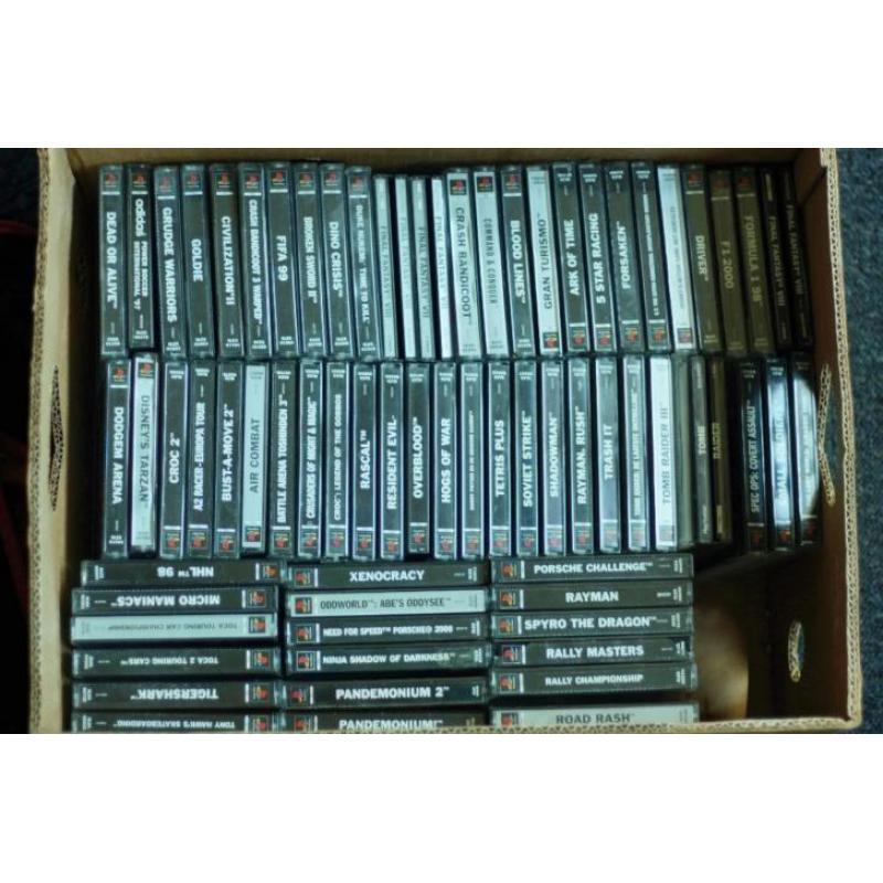 Playstation 1 collectie (+100 games - 1 koop)