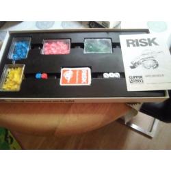 Witte Risk bordspel 1976 van Clipper gebruikt compleet