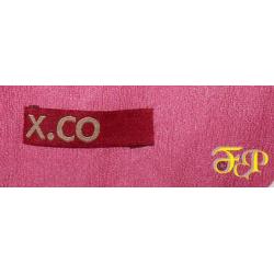 X.CO Positie tuniek zuiver zijde maat Large kleur oud roze