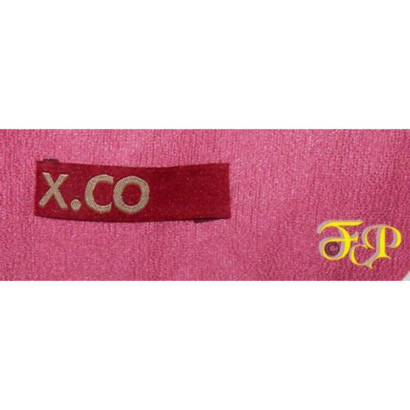 X.CO Positie tuniek zuiver zijde maat Large kleur oud roze