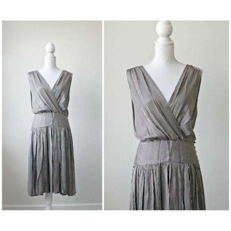 Zara - NIEUW / prachtige gestreepte jurk / M / SALE