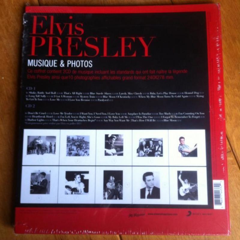 Elvis Presley - Muziek op cd en posters / foto's / twee cd's
