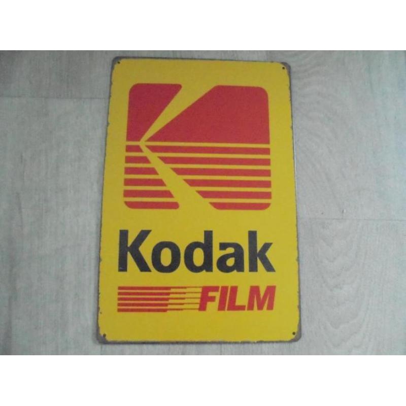 metalen Kodak bord