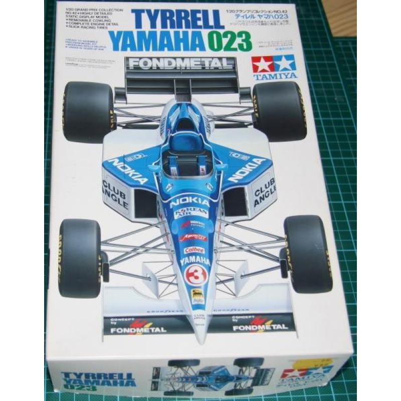 GEZOCHT: bouwhandleiding Tamiya Tyrrell Yamaha 023 (1/20)