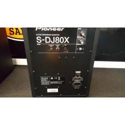 Pioneer S-DJ80X studio speaker Set