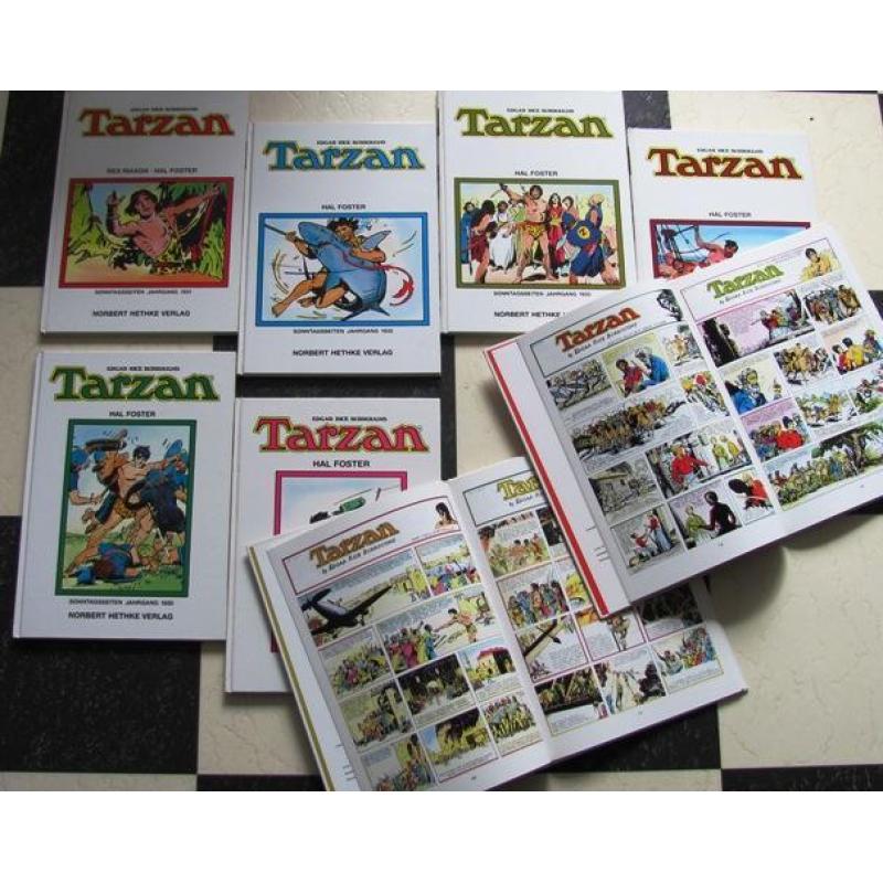 Tarzan "Sunday-pages" Hethke/Germany-complete serie nwstaat!