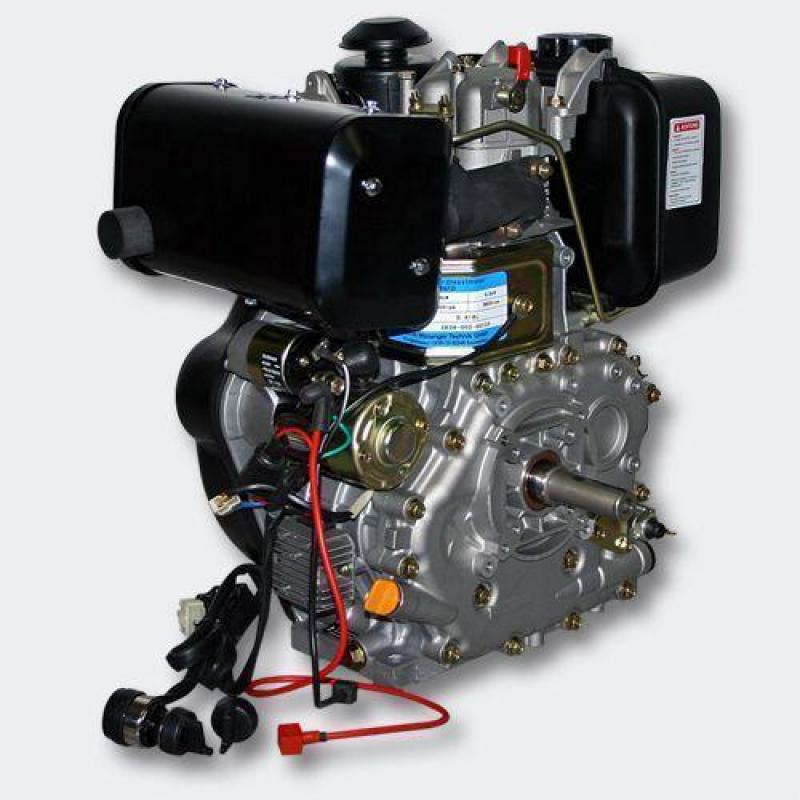 OHV 4-Takt eencilinder Dieselmotor, E-Start, 10 PK, 7,2 #240