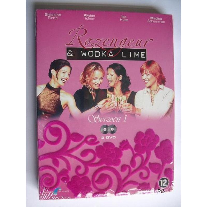 Rozengeur & Wodka Lime, Seizoen 1 (Isa Hoes) 2 Dvd Boxje.