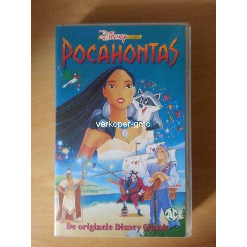 Pocahontas de film VHS band