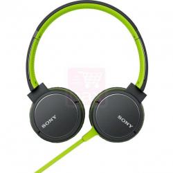 Sony MDRZX660APG hoofdtelefoon met microfoon groen