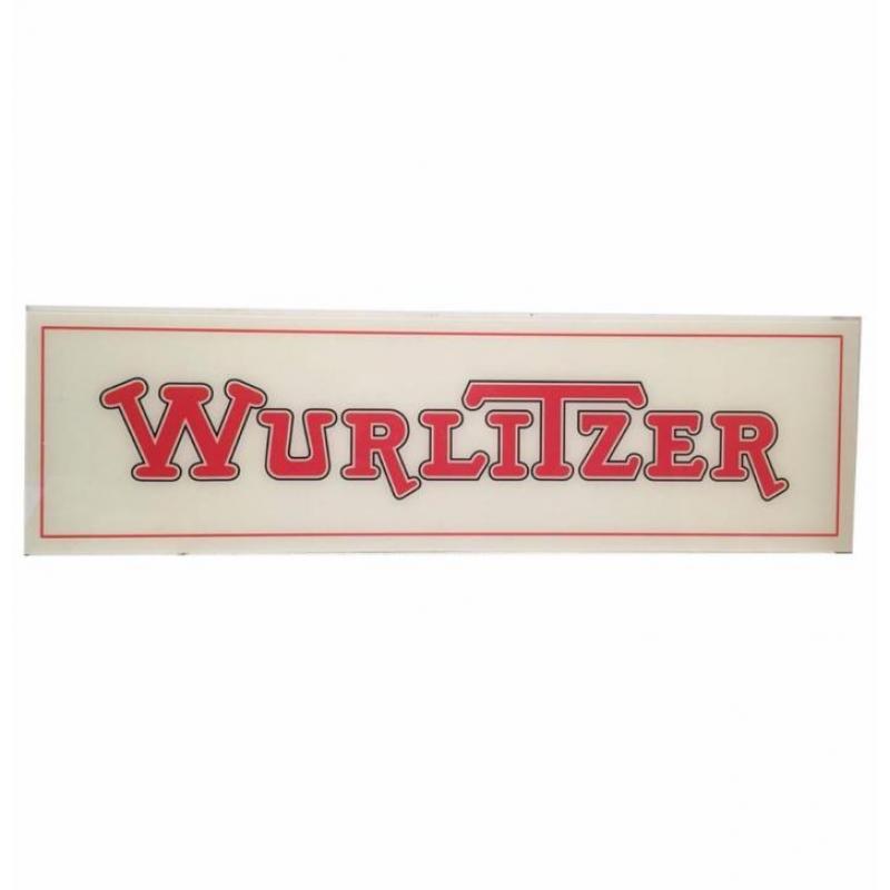 Wurlitzer Logo PVC Reklamebord