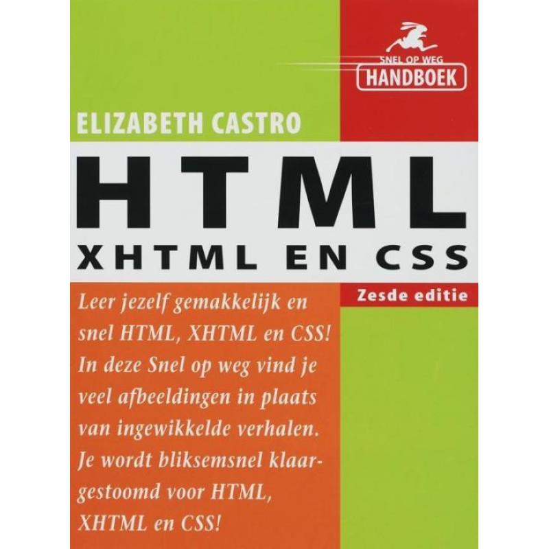 Handboek HTML, XHTML EN CSS [N180.1518K]