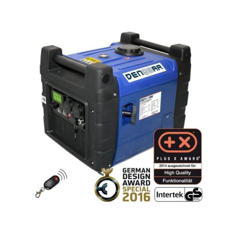 Denqbar DQ-0228 3.6kW Inverter Generator met Afstandsbedi...